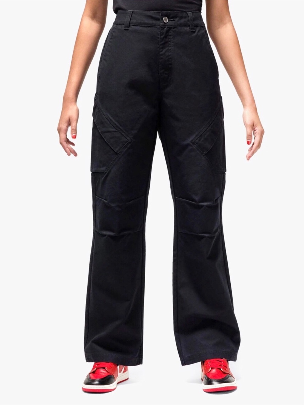 Jordan Chicago Women’s Utility Cargo Black Jeans(FV7098-010) Small